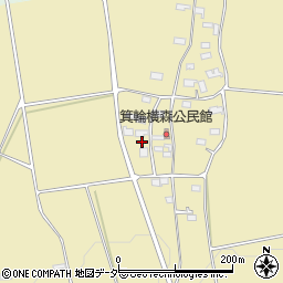 山梨県北杜市高根町箕輪608周辺の地図