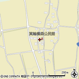 山梨県北杜市高根町箕輪589周辺の地図