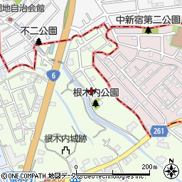 千葉県松戸市根木内112-9周辺の地図