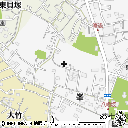 埼玉県川口市峯1283-6周辺の地図