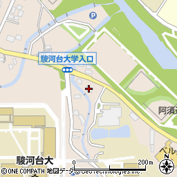 ファミリーマート飯能阿須店周辺の地図