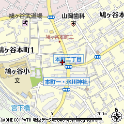 タイムズ鳩ヶ谷本町駐車場周辺の地図