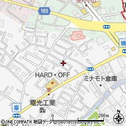 埼玉県川口市峯564-4周辺の地図