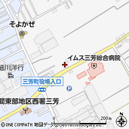 ａｐｏｌｌｏｓｔａｔｉｏｎセルフ三芳中央ＳＳ周辺の地図