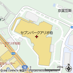 ドン・キホーテセブンパークアリオ柏店周辺の地図