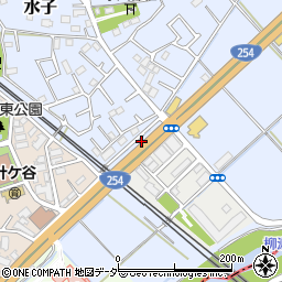 埼玉県富士見市水子4232周辺の地図