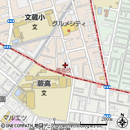 コンホートＭ周辺の地図