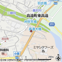 長野県伊那市高遠町小原1133-11周辺の地図