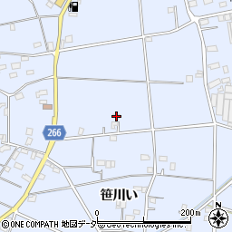 千葉県香取郡東庄町笹川い1217周辺の地図