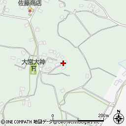 千葉県香取市油田700-1周辺の地図