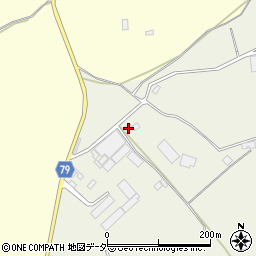 千葉県成田市津富浦642-1周辺の地図