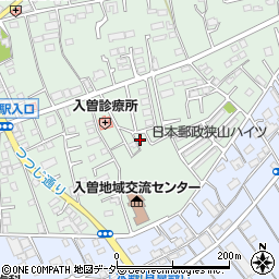 埼玉県狭山市南入曽430周辺の地図