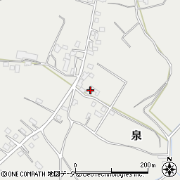千葉県柏市泉2124-3周辺の地図