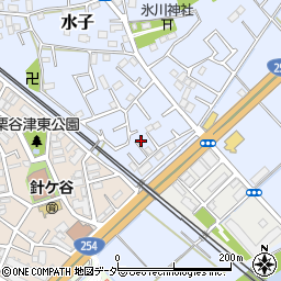 埼玉県富士見市水子6301周辺の地図