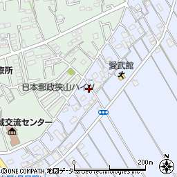 埼玉県狭山市水野351周辺の地図