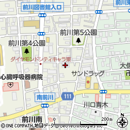 パレス蕨第３７周辺の地図