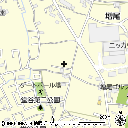 千葉県柏市増尾1099周辺の地図