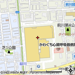 埼玉りそな銀行イオンモール川口前川 ＡＴＭ周辺の地図