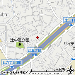 埼玉県さいたま市南区辻2丁目13-5周辺の地図