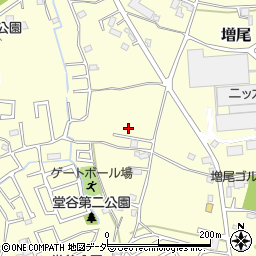 千葉県柏市増尾1099-14周辺の地図