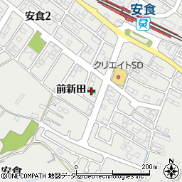 安食駅前郵便局周辺の地図