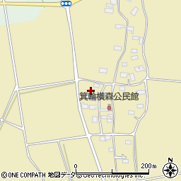 山梨県北杜市高根町箕輪604周辺の地図