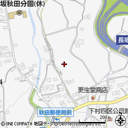 山梨県北杜市長坂町大八田周辺の地図