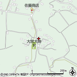 千葉県香取市油田705周辺の地図