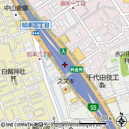 浦和南出入口周辺の地図
