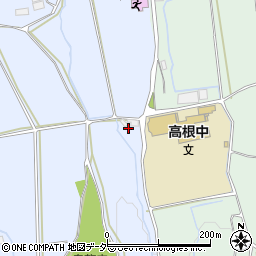 山梨県北杜市高根町村山西割194周辺の地図