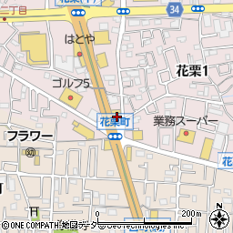 ラーメン陣太鼓 本店周辺の地図