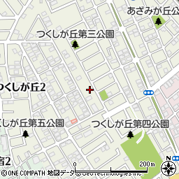 千葉県柏市つくしが丘周辺の地図