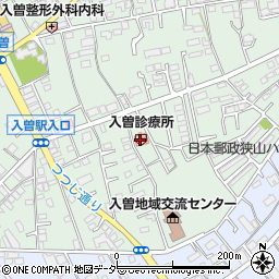 入曽診療所周辺の地図