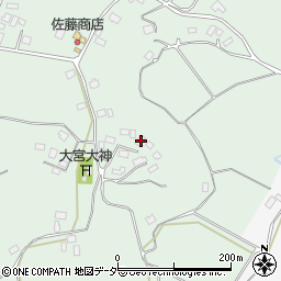 千葉県香取市油田701周辺の地図