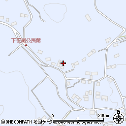 山梨県北杜市小淵沢町下笹尾1147周辺の地図