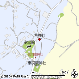 荒神社周辺の地図