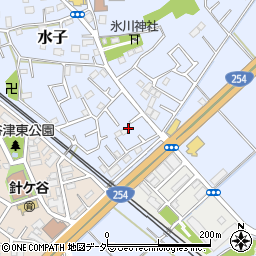 埼玉県富士見市水子6292周辺の地図