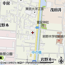 埼玉県三郷市幸房521周辺の地図