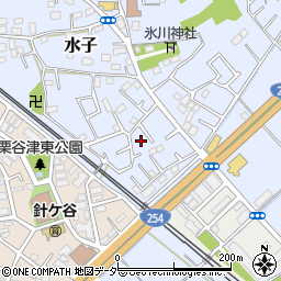 埼玉県富士見市水子6318周辺の地図