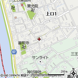 埼玉県三郷市上口1丁目137-11周辺の地図
