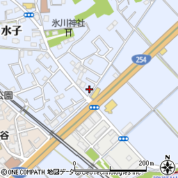 埼玉県富士見市水子5033周辺の地図