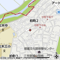 中野下住宅周辺の地図