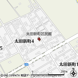 太田新町集会場周辺の地図