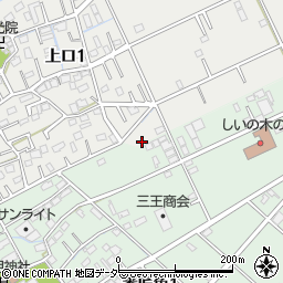 埼玉県三郷市上口1丁目147周辺の地図