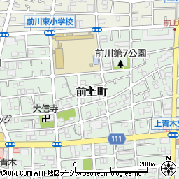 埼玉県川口市前上町周辺の地図