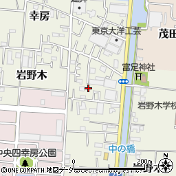 埼玉県三郷市幸房518周辺の地図