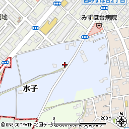 埼玉県富士見市水子6567周辺の地図