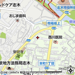 藤和志木コープ周辺の地図