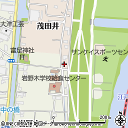 埼玉県三郷市茂田井1314周辺の地図