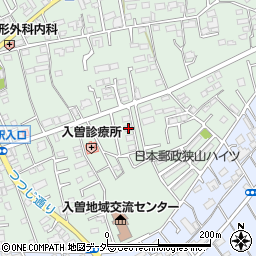 埼玉県狭山市南入曽384周辺の地図